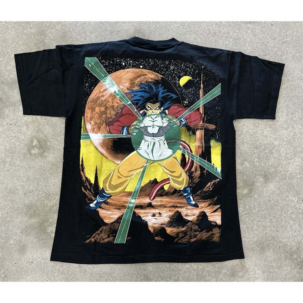 Dragon Ball Z Super Saiyan Bootleg Nostalg T-Shirt Black‎ Sz XL - Picture 3 of 5